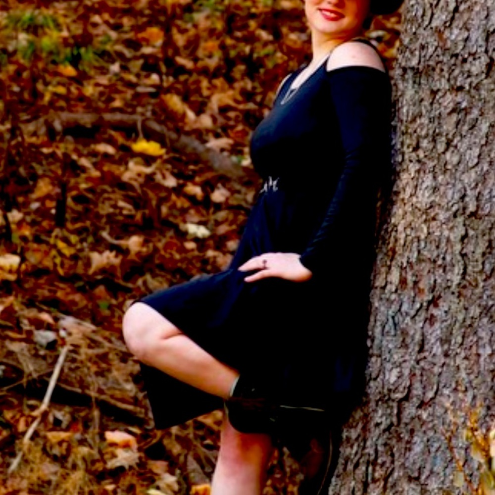 Shien black dress